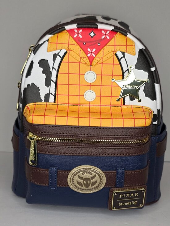 Loungefly Handbags - Loungefly Disney Parks Woody Toy Story Pixar Sheriff Mini Backpack NWT